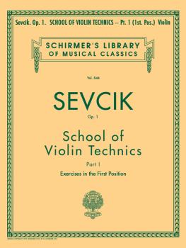 Schirmer Library of Classics Volume 844 (Violin Method) (HL-50256620)
