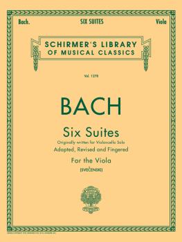 6 Suites (Schirmer Library of Classics Volume 1278 Viola Solo) (HL-50258440)