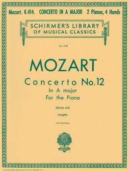Concerto No. 12 in A, K.414: Schirmer Library of Classics Volume 1731  (HL-50261210)