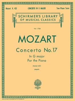 Concerto No. 17 in G, K.453: Schirmer Library of Classics Volume 1734  (HL-50261240)