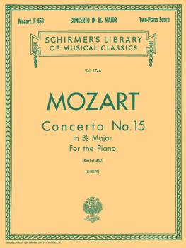 Concerto No. 15 in Bb, K. 450: Schirmer Library of Classics Volume 174 (HL-50261340)
