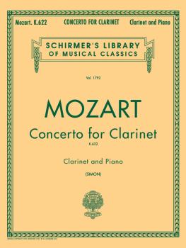 Clarinet Concerto in Bb Major, K. 622: Schirmer Library of Classics Vo (HL-50261780)