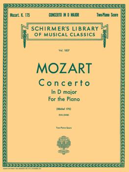 Concerto No. 5 in D, K.175: Schirmer Library of Classics Volume 1837 P (HL-50262160)