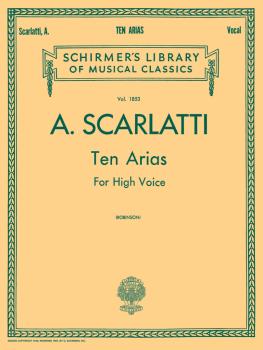 10 Arias: Schirmer Library of Classics Volume 1853 High Voice (HL-50262280)