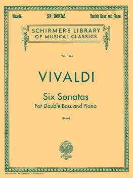 Six Sonatas: Double Bass and Piano (HL-50262660)