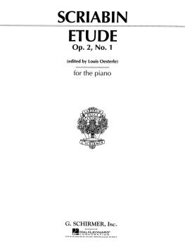 Etude in C# Minor, Op. 2, No. 1 (Piano Solo) (HL-50277640)