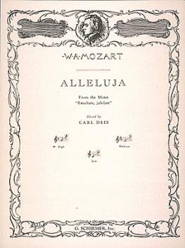 Alleluia (from Exsultate, jubilate) (High Voice in F) (HL-50277660)
