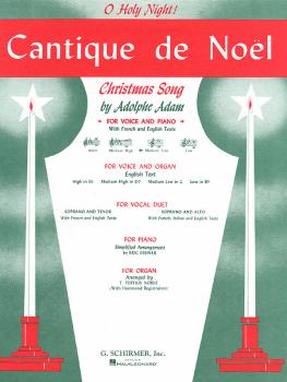 Cantique de Nol (O Holy Night): Medium Low Voice in C and Piano (HL-50281510)