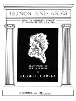 Honor and Arms (from Samson): Tuba in C B.C. and Piano (HL-50282070)