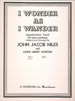 I Wonder as I Wander (Low Voice in g minor) (HL-50283290)