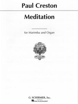 Meditation Op. 90 (Marimba and Piano) (HL-50291630)