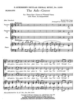 Ash Grove  Welsh Folk Song (HL-50311570)