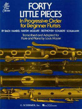 Forty (40) Little Pieces (for Flute & Piano) (HL-50329130)