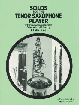 Solos for the Tenor Saxophone Player: Tenor Sax and Piano Book Only (HL-50330570)