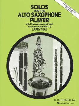 Solos for the Alto Saxophone Player (Alto Sax and Piano) (HL-50330580)