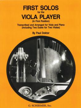 First Solos for the Viola Player (Viola and Piano) (HL-50331330)