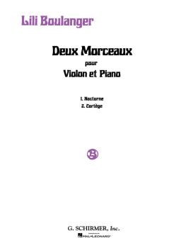 2 Morceaux: Nocturne and Cortège (Violin and Piano) (HL-50335330)