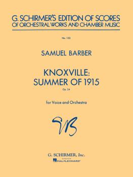 Knoxville: Summer of 1915 (Study Score No. 153) (HL-50339220)