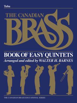 The Canadian Brass Book of Easy Quintets (Tuba in C B.C.) (HL-50396080)