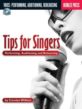 Tips for Singers: Performing, Auditioning, and Rehearsing (HL-50449557)