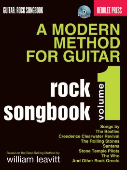 A Modern Method for Guitar Rock Songbook (HL-50449624)
