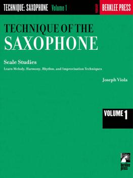 Technique of the Saxophone - Volume 1 (Scale Studies) (HL-50449820)