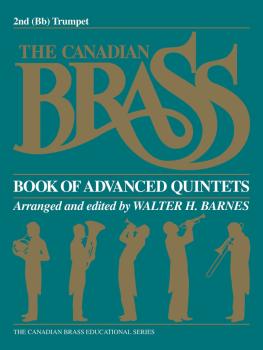 The Canadian Brass Book of Advanced Quintets (2nd Trumpet) (HL-50480315)
