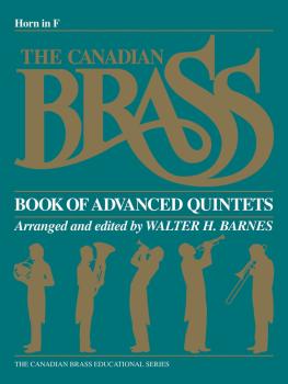 The Canadian Brass Book of Advanced Quintets (French Horn) (HL-50480316)