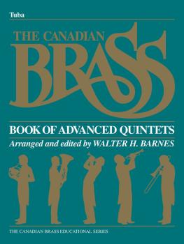 The Canadian Brass Book of Advanced Quintets (Tuba in C B.C.) (HL-50480318)