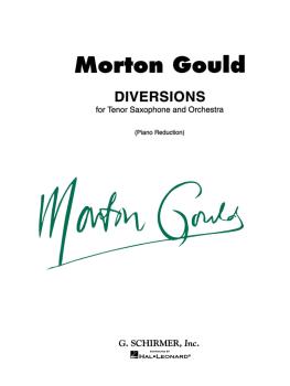 Diversions for Tenor Saxophone and Piano (Score and Parts) (HL-50482055)