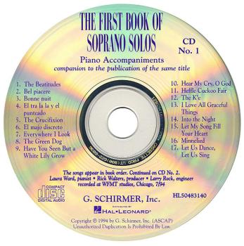 The First Book of Soprano Solos: Accompaniment CDs Set of 2 (HL-50483140)