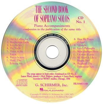 The Second Book of Soprano Solos: Accompaniment CDs Set of 2 (HL-50483148)
