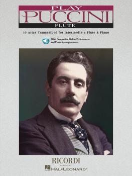 Play Puccini: 10 Arias Transcribed for Flute & Piano (HL-50484647)