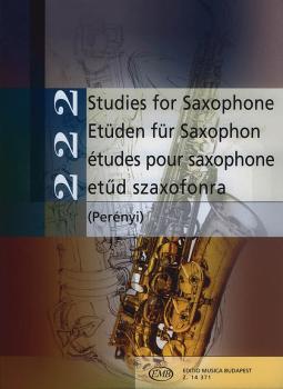 222 Studies for Saxophone (Intermediate Level) (HL-50485513)