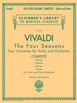 Antonio Vivaldi - The Four Seasons, Complete (for Violin and Piano Red (HL-50485535)