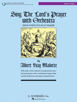 Sing The Lord's Prayer with Orchestra - High Voice: High Voice in E-fl (HL-50485699)