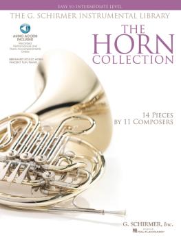 The Horn Collection - Easy to Intermediate Level: G. Schirmer Instrume (HL-50486136)