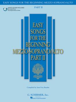 Easy Songs for the Beginning Mezzo-Soprano/Alto - Part II (HL-50486243)