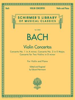Bach - Violin Concertos: Schirmer's Library of Musical Classics, Vol.  (HL-50486769)