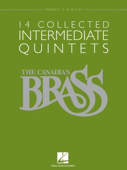 14 Collected Intermediate Quintets (Trumpet 2 in B-flat) (HL-50486955)