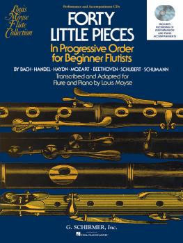 40 Little Pieces in Progressive Order for Beginner Flutists: Set of Tw (HL-50490445)