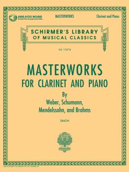 Masterworks for Clarinet and Piano: Schirmer's Library of Musical Clas (HL-50490449)