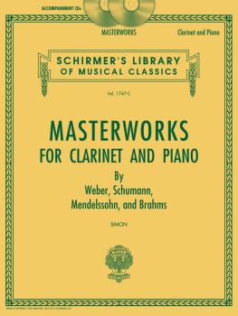 Masterworks for Clarinet and Piano: Set of Two Accompaniment CDs Schir (HL-50490450)
