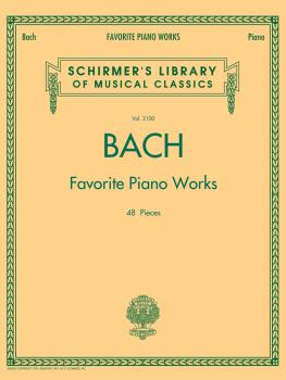 Bach Favorite Piano Works: Schirmer's Library of Musical Classics Volu (HL-50498600)