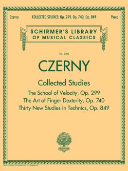 Czerny: Collected Studies - Op. 299, Op. 740, Op. 849: Schirmer Librar (HL-50499876)