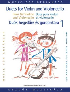 Duets for Violin and Violoncello for Beginners (Volume 1) (HL-50510690)