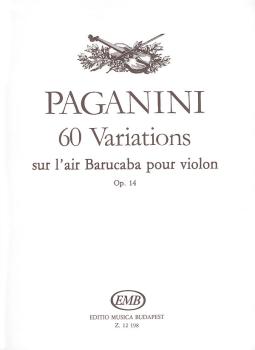 60 Variations sur l'air Barucaba, Op. 14 (Violin Solo) (HL-50510820)