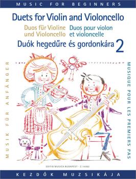Duets for Violin and Violoncello for Beginners - Volume 2 (HL-50510924)
