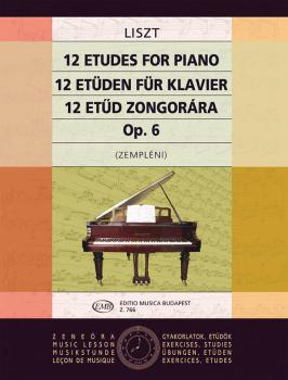Twelve Etudes Op. 1 (Piano Solo) (HL-50511373)