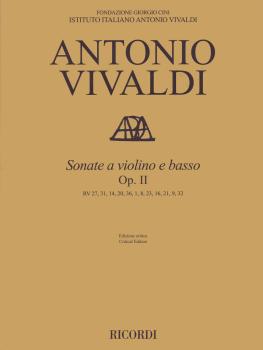 Sonata for Violin and Basso Continuo, Op. 2: RV 27, 31, 14, 20, 36, 1, (HL-50600503)